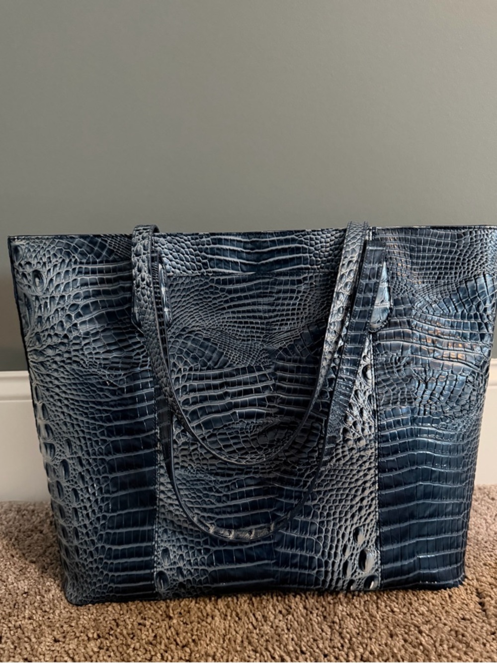 Like NEW Brahmin Melbourne Misha XL Tote - Picture 5 of 10